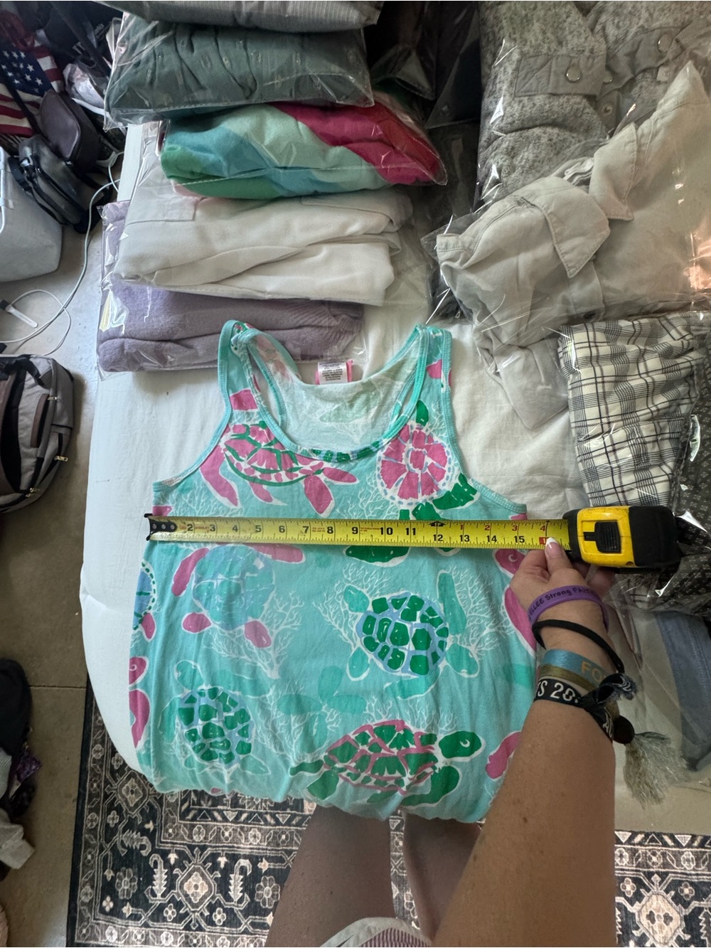 Simply Southern XS/S Tank Dress Beach Vibes Cabana Lake Southern Sophisticate - Picture 8 of 8